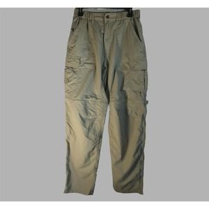 REI Cargo Convertible Zip Pants Shorts Sz M - 36L